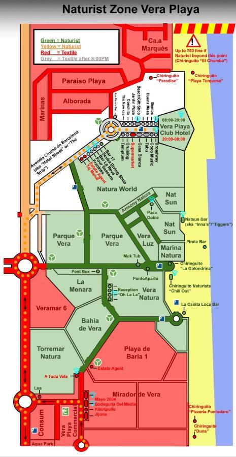 Apartament Oasis Naturista, Bahia De Vera